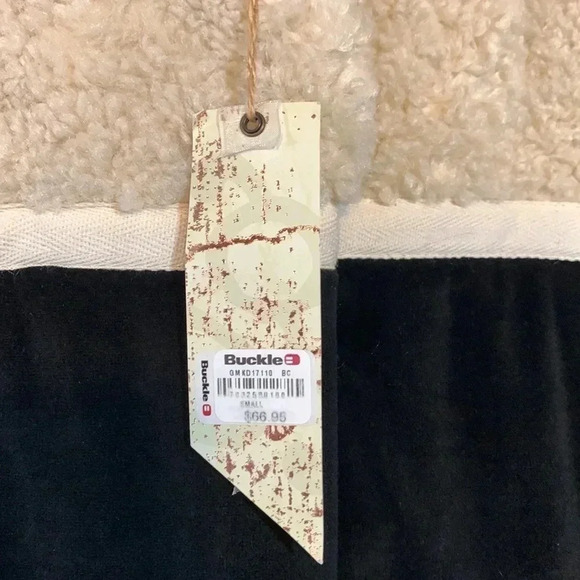 GIMMICKS velour & Sherpa SMALL Snap up Jacket/coat cropped (B) - Picture 2 of 7